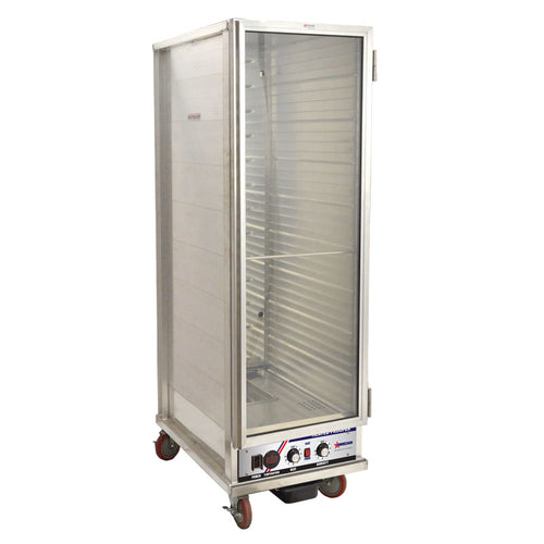 Omcan 31834 Non-Insulated Heater / Proofer Cabinet with thirty-five 18″ x 26″ pans