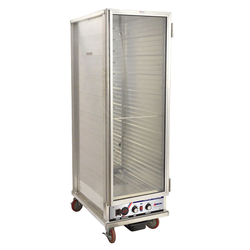 Omcan 31834 Non-Insulated Heater / Proofer Cabinet with thirty-five 18″ x 26″ pans