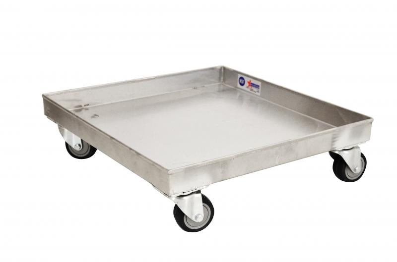 Omcan 16-Gauge 304 Stainless Steel Dish Rack Dolly/Cart