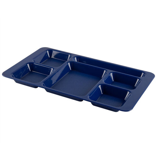 Cambro 9 x 15 Co Polymer 2 x 2 Six Compartment School Cafeteria Tray ( Case of 24 )