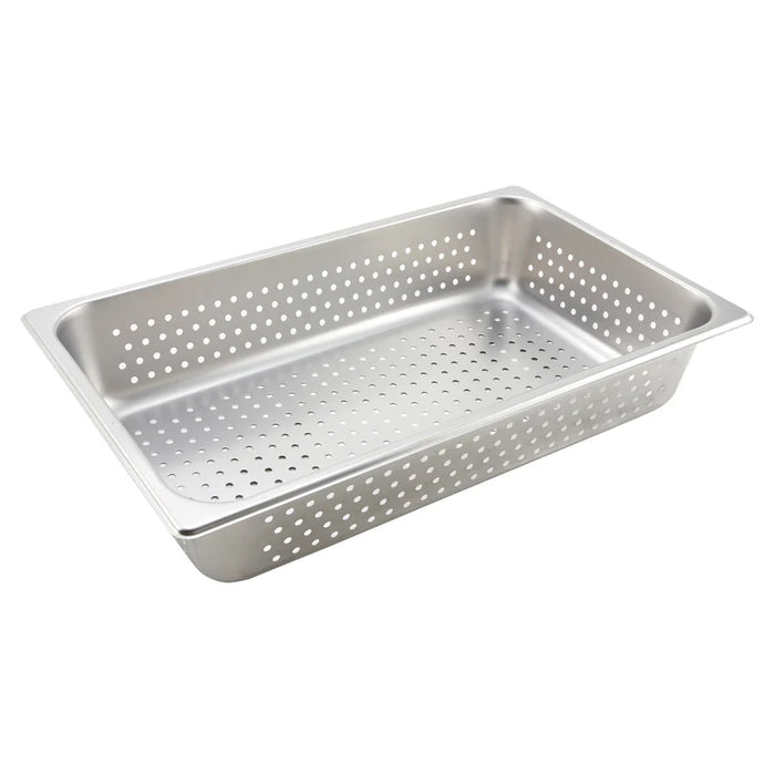 Winco Perforated Steam Pan,25 Gauge Stainless Steel (Price / Piece) - Available in Different Sizes