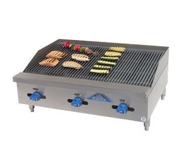 Comstock-Castle, 3248RB, Charbroiler, Gas, Countertop