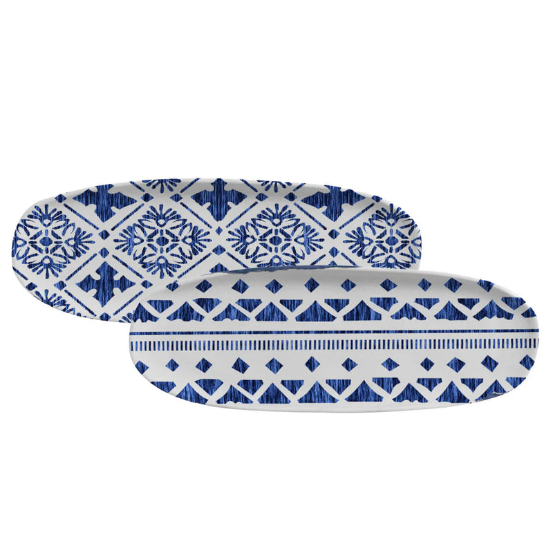 Porto Brasil Shallow Oval Platter Stoneware Maya ( Case of 12)