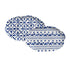 Porto Brasil Shallow Oval Platter 11.81 in. Stoneware Maya ( Case of 12)