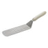 Winco Stainless Steel Turners with White Polypropylene Handles