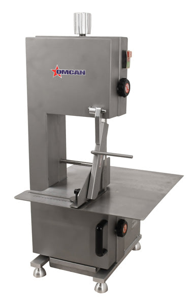 Omcan BS-CN-1651-T All Stainless Steel Tabletop Band Saw with 65" Blade, 1 HP