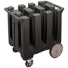 Cambro Commercial Enclosed Dish Cart for Safe Plate Storage and Transport