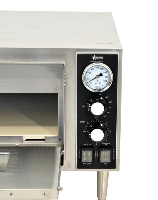 Omcan PE-CN-1800-S Countertop Single Quartz Pizza Oven