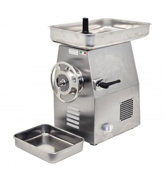 Omcan MG-IT-0032-C #32 Stainless Steel Meat Grinder with 2.75″ Throat Opening – 220V, 3 HP/2.2 KW