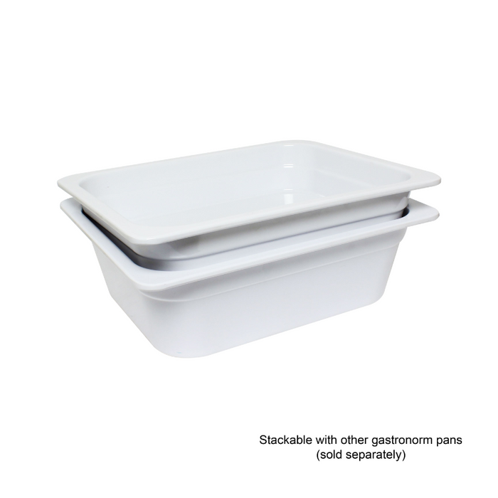 Thunder Group Melamine Western 1/2 100MM/ 4" DEEP MELAMINE GN PAN, Pack of 4