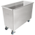 Commercial Stainless Steel Flour Bin with 2 Sliding Lids