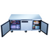 Dukers Undercounter Freezer DUC72F 3-Door Undercounter Commercial Freezer in Stainless Steel