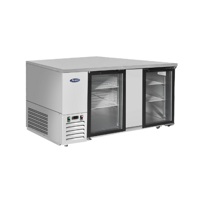 MBB69GGR - Glass Door Back Bar Coolers by Atosa