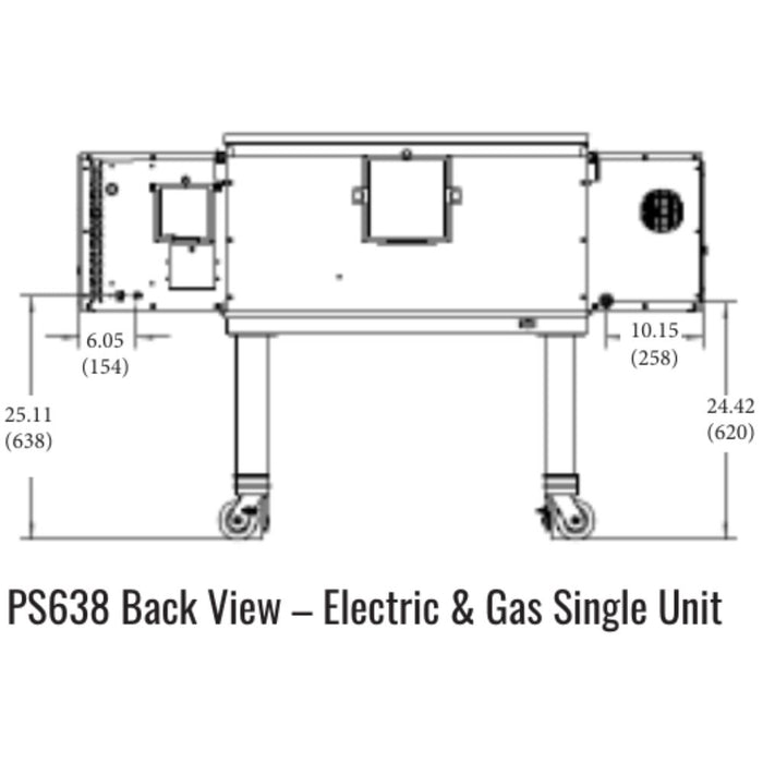 Middleby Marshall PS638 Gas or Electric WOW! Impingement Conveyor Oven - Single/Double/ Triple Stack options Available