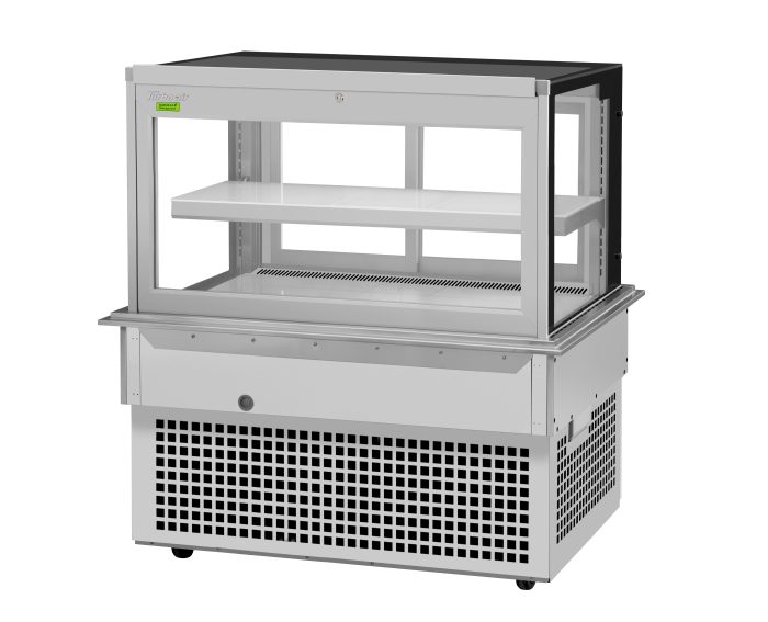 Turbo Air TBP48-46FDN Drop-In Refrigerated Bakery Display Case, 12.4 cu. ft.