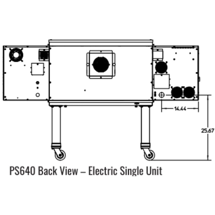 Middleby Marshall PS640 Electric or Gas WOW! Impingement Conveyor Oven - Single/Double/Triple Stack options Available