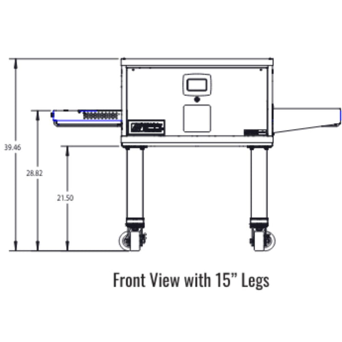 Middleby Marshall DZ33T CTX Electric Infrared Conveyor Oven - Single/Double/Triple/Quad Stack options Available