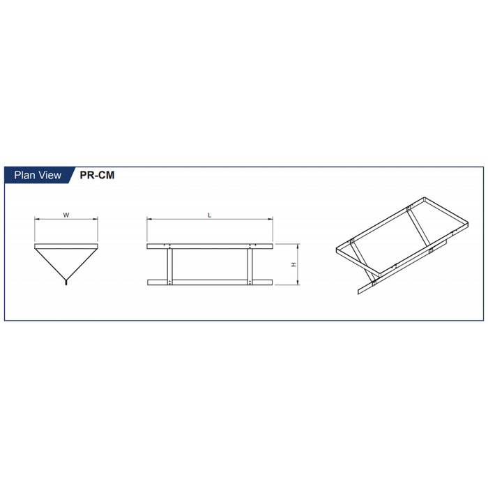 GSW Stainless Steel Ceiling Mount Pot Rack