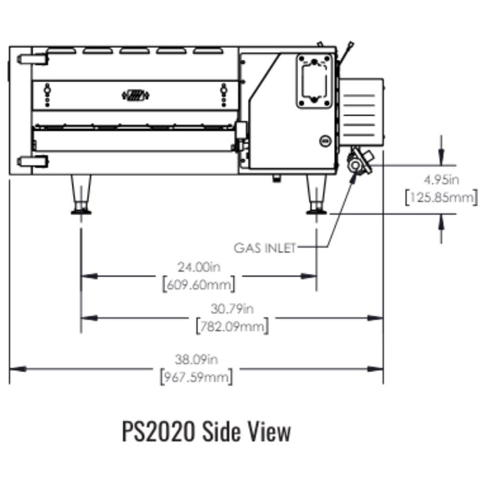 Middleby Marshall PS2020 Gas Countertop Conveyor Oven - Single/Double/Triple Stack options Available