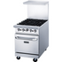 Dukers Range Ovens DCR24-4B 24″ Gas Range with Four (4) Open Burners