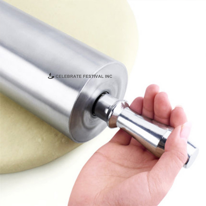 Aluminum, 15 inches, Rolling Pin by Winco