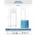 Dukers Reach-Ins Refrigerator D28AR-GS1 Top Mount Single Glass Door Commercial Reach-in Refrigerator