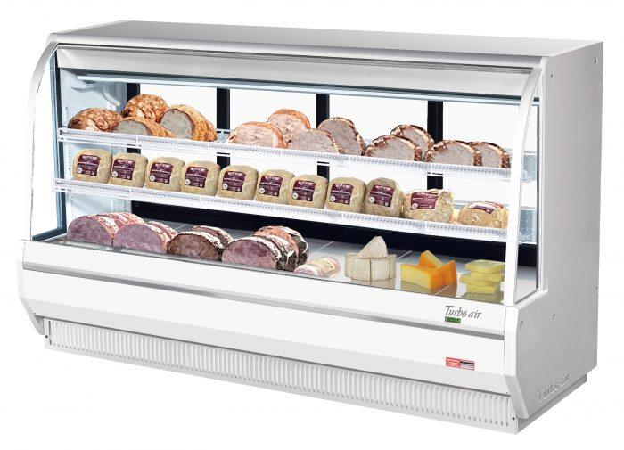 Turbo Air TCDD-96H-W(B)-N Direct cooling type deli cases Hydrocarbon refrigerants, 33.2 cu.ft.