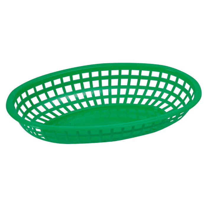 POB-SERIES, Oval Fast Food Basket by Winco - Available in Different Color