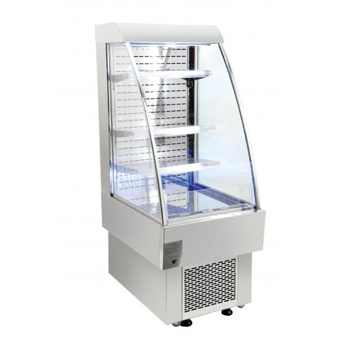 Omcan RS-CN-0230 24-inch Open Refrigerated Floor Display Showcase with 230 L capacity