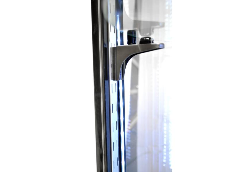 Omcan RS-CN-0400-R 27″ Circular Floor Refrigerated Showcase with 14.1 cu.ft./400 L Capacity