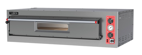 Omcan PE-IT-0019-S Trento Entry Max Series 39″ Single Chamber Pizza Oven with 27.6″ Chamber – 220 V, 3 Ph, 5.6 kW