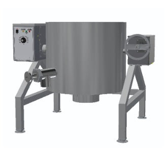 AccuTemp ALTLGB-40-QS Insulated self-Contained Kettle, 40 Gallon Capacity, Gas, 2/3 Jacketed, Tilting, Floor Mounted