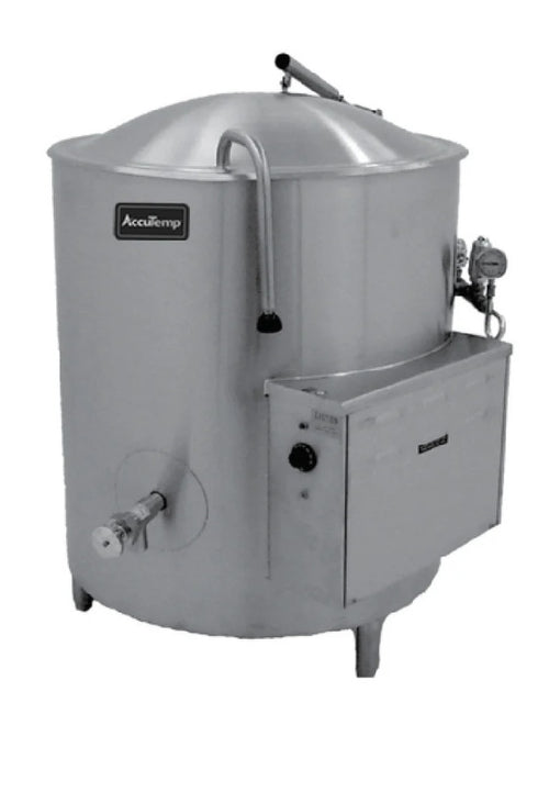 AccuTemp ALHEC-40, Jacketed Insulated, self- ContaIned Floor Mounted Kettle, 40 Gallon Capacity-Electric