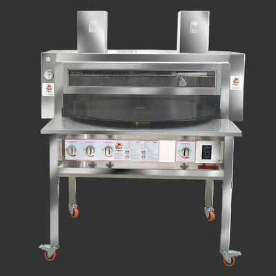 Angaar CA-40 Deluxe 40" Rotating Gas Tandoor Roti Naan Pita Bread Oven SGS Certified - Made in UK