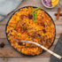 Handcrafted copper and stainless steel serving spoon – Perfect for serving curries and stews