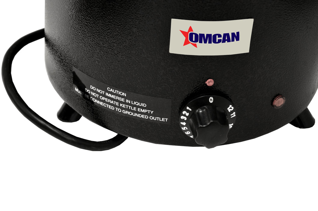 Omcan FW-CN-0006 Black Soup Kettle with 6 QT capacity