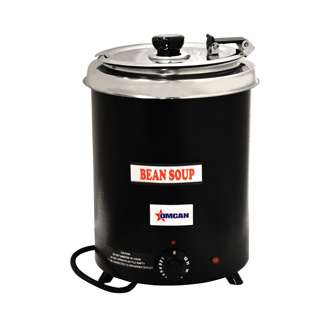 Omcan FW-CN-0006 Black Soup Kettle with 6 QT capacity