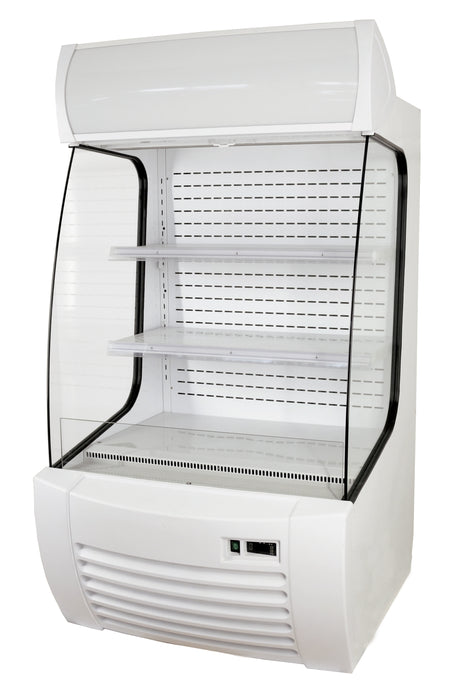 Omcan RS-CN-0360 34″ Refrigerated Floor Open Display Case 12.7 cu.ft (360 L)