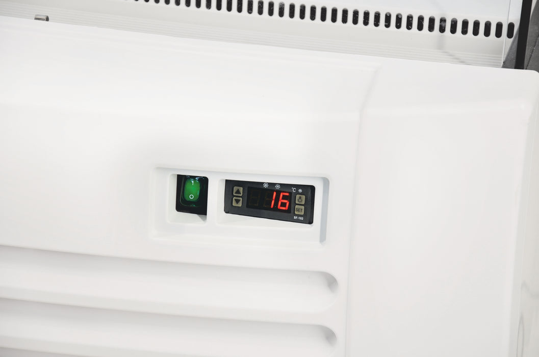 Omcan RS-CN-0360 34″ Refrigerated Floor Open Display Case 12.7 cu.ft (360 L)