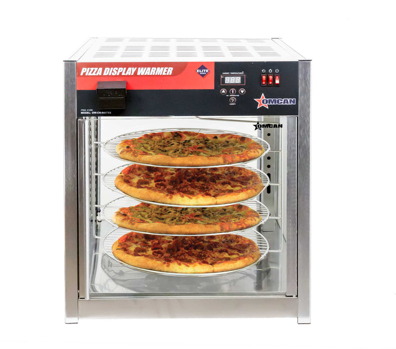 Omcan DW-CN-0457-SS 24-inch Pizza Display Warmer – 110 V, 1500 W