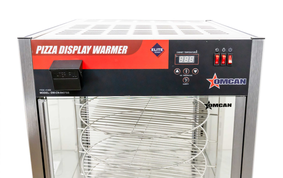 Omcan DW-CN-0457-SS 24-inch Pizza Display Warmer – 110 V, 1500 W