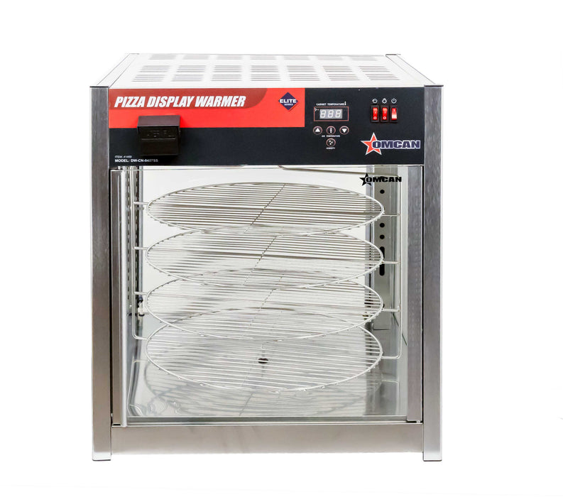 Omcan DW-CN-0457-SS 24-inch Pizza Display Warmer – 110 V, 1500 W