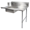 John Boos EDTS8-S30-R48 Soiled Dish Table