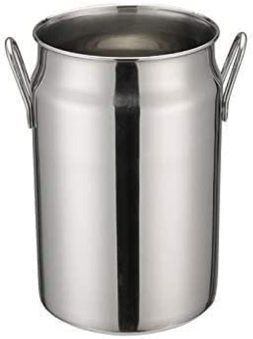 DDSD SERIES, Mini Stainless-Steel Milk Can & Pails by Winco - Available in Different Sizes