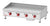 Omcan CE-CN-G48TPF Countertop Stainless Steel Gas Griddle 4 Burners with Thermostatic Control – 120,000 BTU