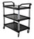 Omcan 43069 Black Plastic Bussing Cart with 19.5″ x 31″ tray size