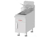 Omcan CE-CN-UR-CF15-LP Commercial Countertop Propane Gas Fryer with 26,500 BTU and 15 lb. Oil Capacity