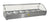 Omcan DW-CN-0006 44-inch Countertop Curved Glass Display Warmer with 6 Pans