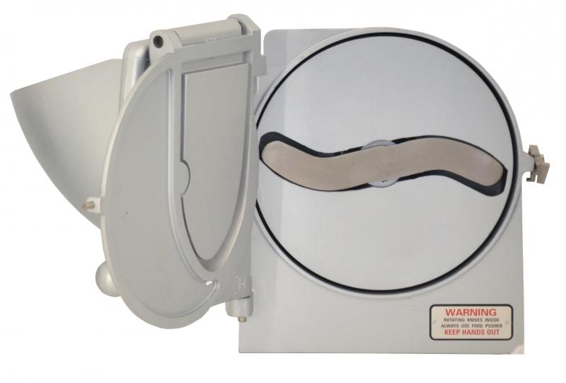 Omcan 43144 Complete Set of Vegetable Slicer Attachment with S-Knife