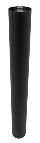 BLACK COLUMN DIA 3 INCH WITH SQUARE TOP SPIDER 28-1/2 H